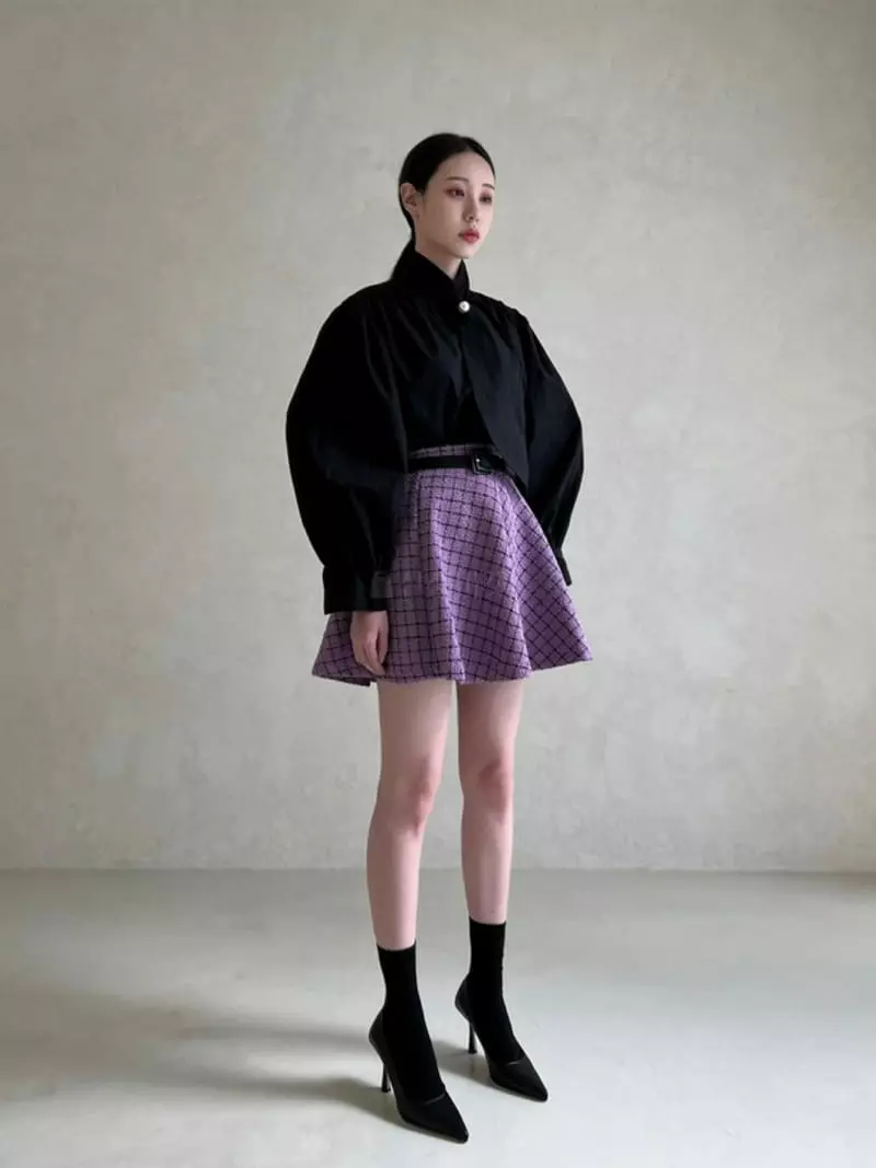 Newtro_Mood - Korean Women Fashion - #momslook - Lif Tie Blouse - 12