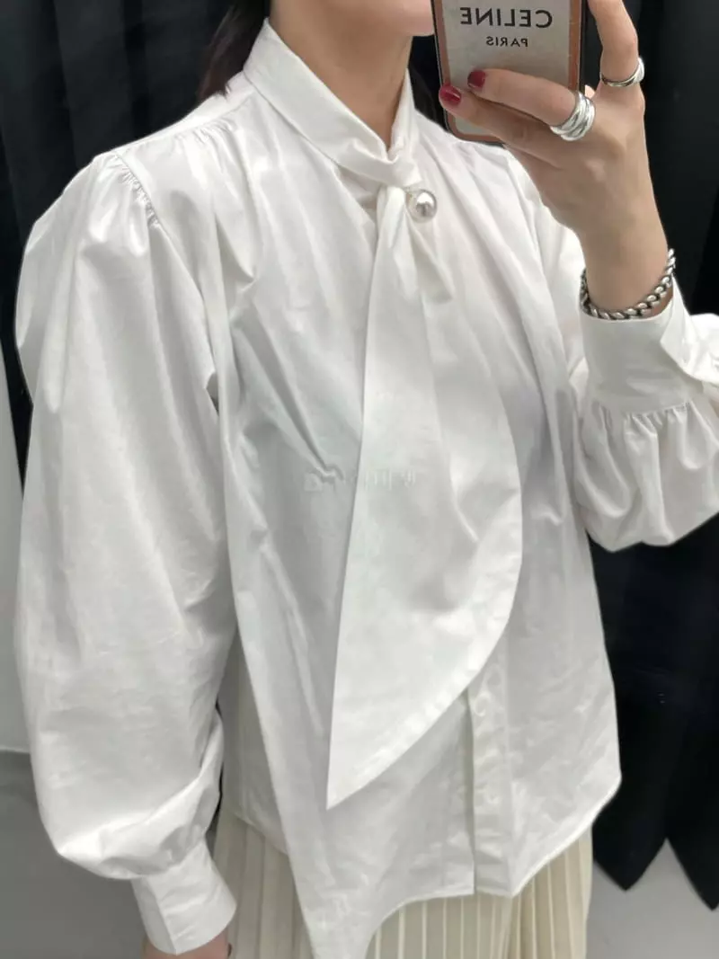 Newtro_Mood - Korean Women Fashion - #momslook - New Lif Blouse - 2