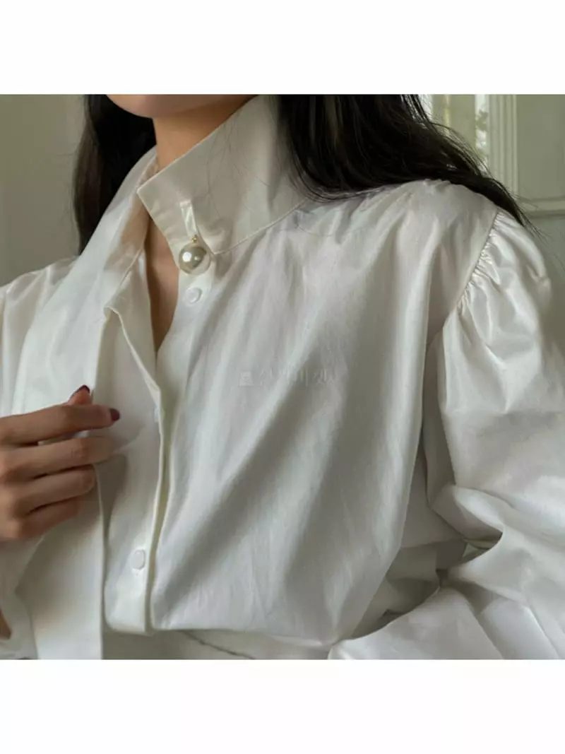 Newtro_Mood - Korean Women Fashion - #momslook - New Lif Blouse - 7