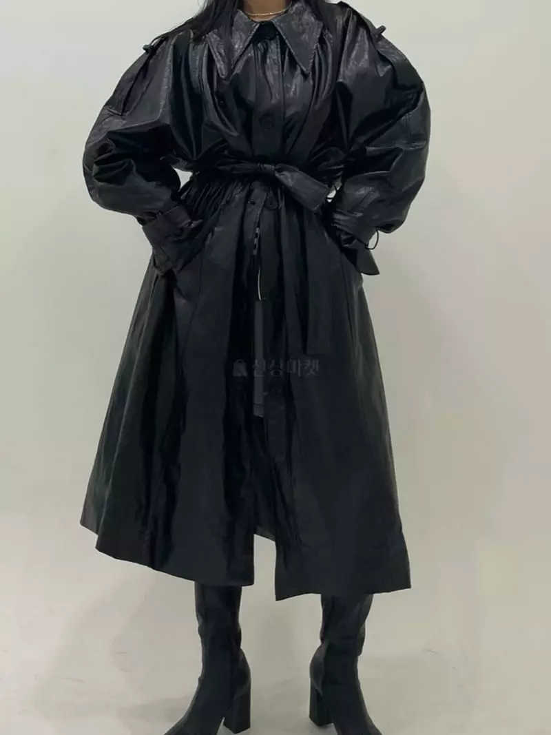 Newtro_Mood - Korean Women Fashion - #momslook - Leather Jacket - 5