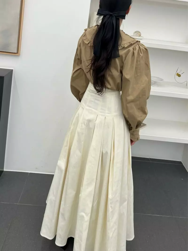 Newtro_Mood - Korean Women Fashion - #momslook - Celling Pintuck Skirt - 10