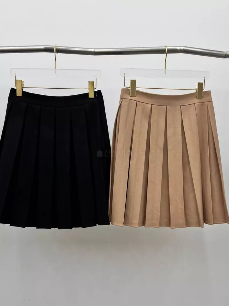 Newtro_Mood - Korean Women Fashion - #pursuepretty - Tori Pleats Wrinkle Mini Skirt - 10