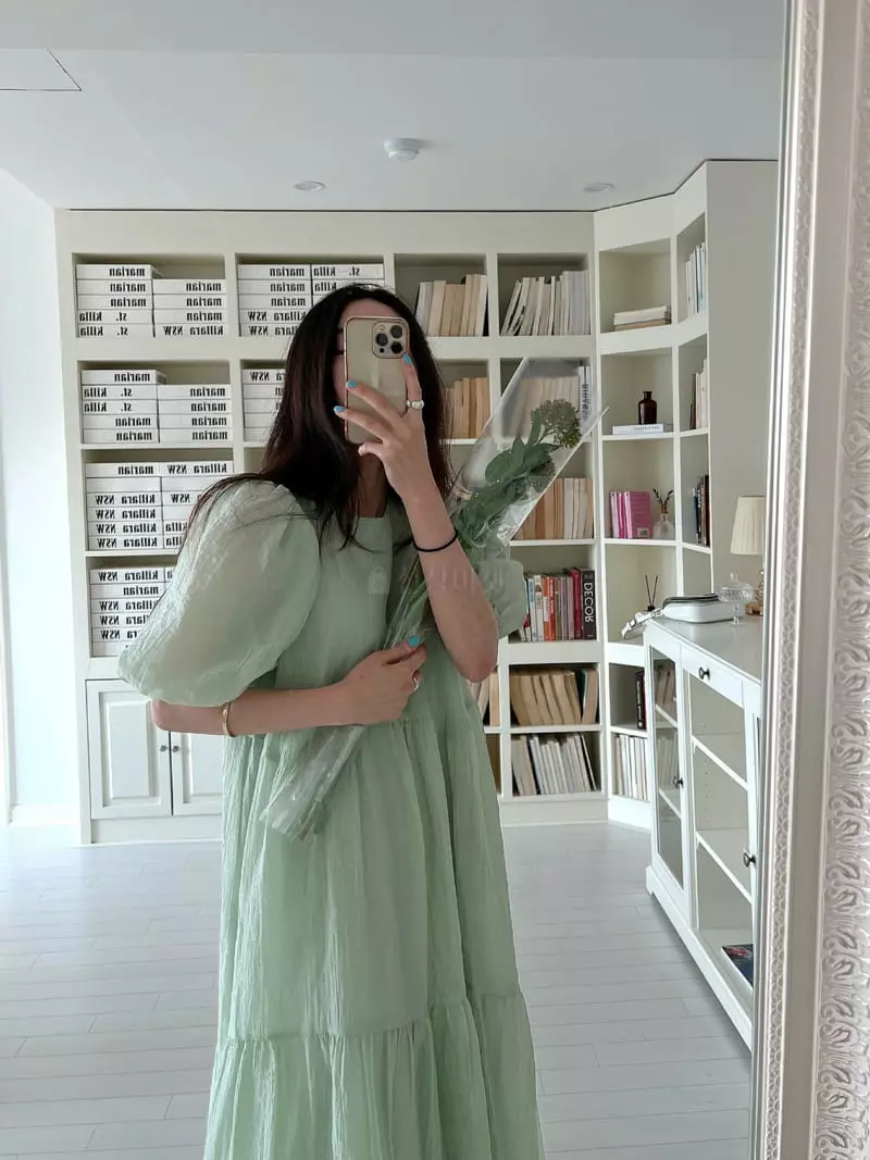 Newtro_Mood - Korean Women Fashion - #restrostyle - Cheese Cowell One-piece - 9