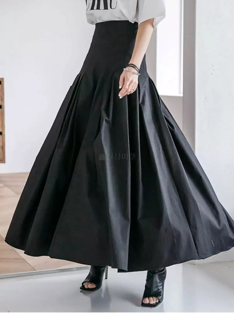 Newtro_Mood - Korean Women Fashion - #restrostyle - Signiture Skirt - 4