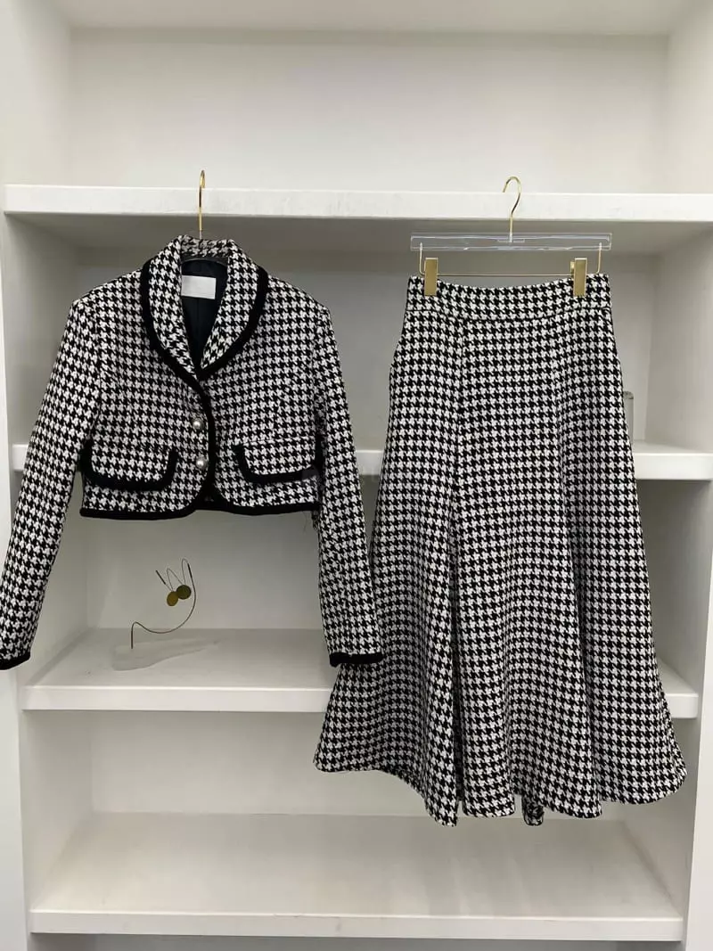 Newtro_Mood - Korean Women Fashion - #shopsmall - Jebi Twid Set - 7