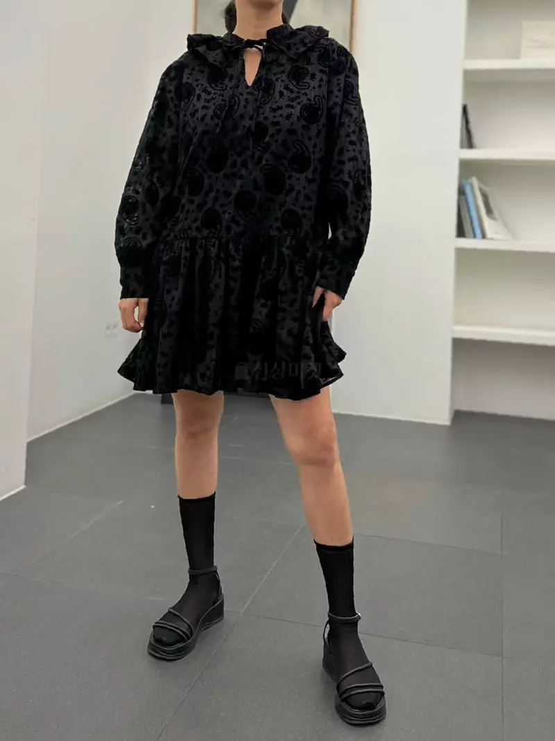 Newtro_Mood - Korean Women Fashion - #shopsmall - Etro Beanie One-piece - 6
