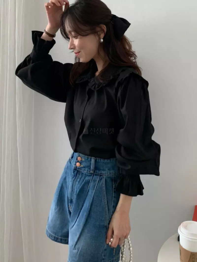 Newtro_Mood - Korean Women Fashion - #momslook - Budin Blouse - 4