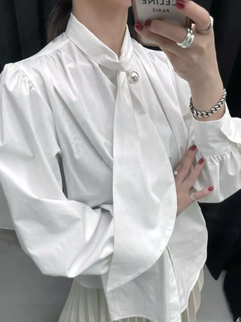 Newtro_Mood - Korean Women Fashion - #womensfashion - New Lif Blouse - 3