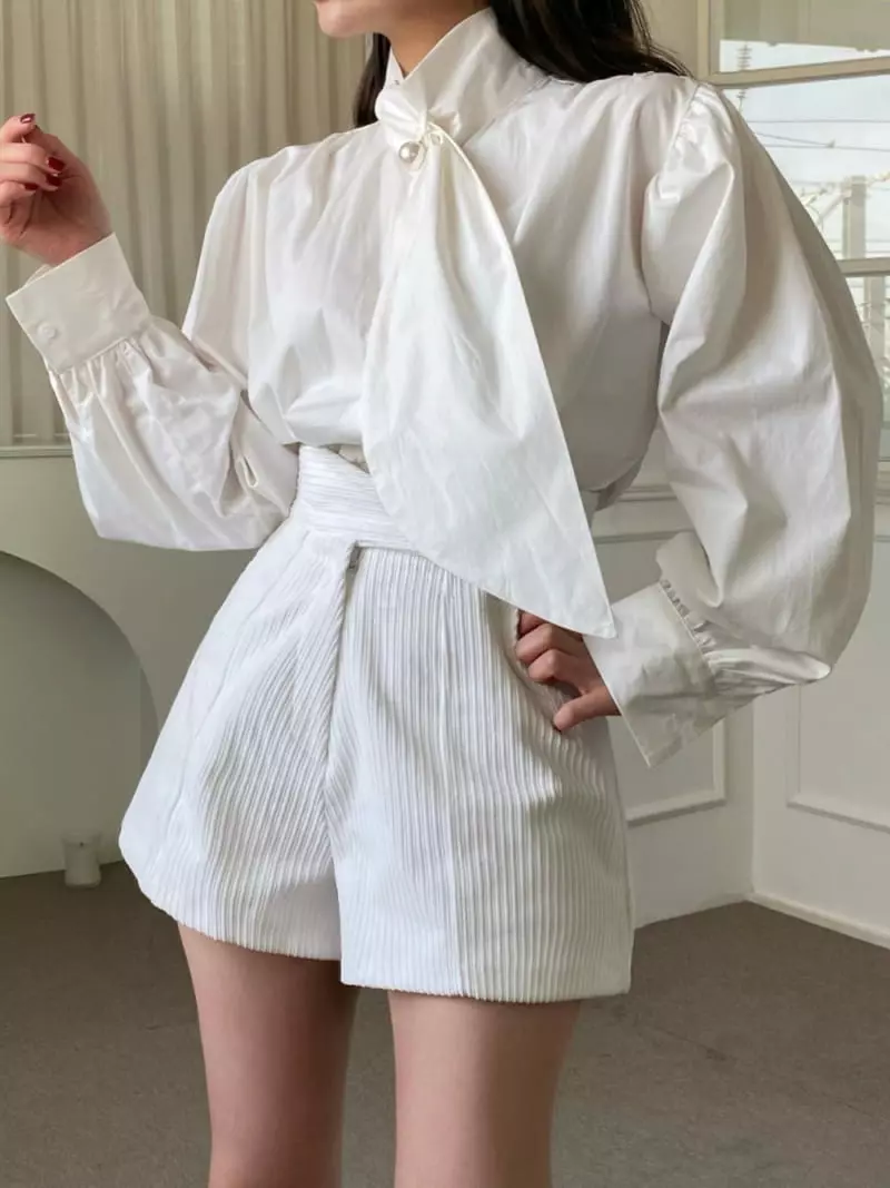 Newtro_Mood - Korean Women Fashion - #womensfashion - New Lif Blouse - 5