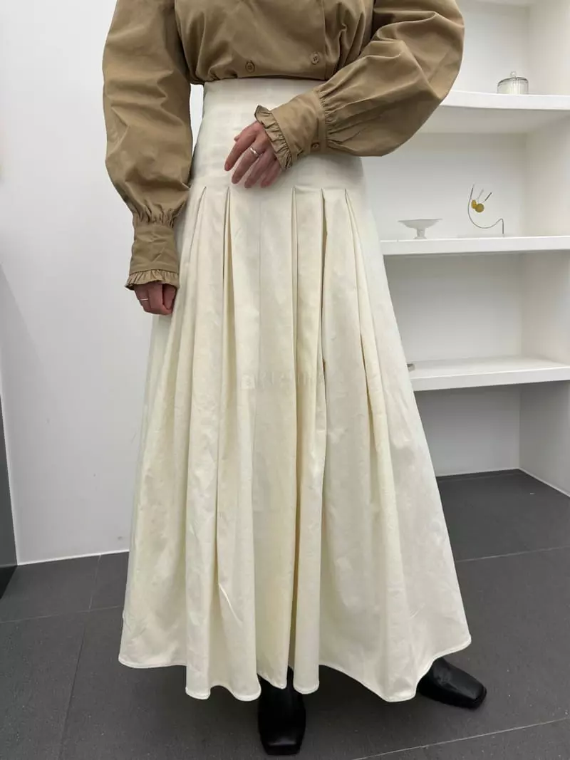 Newtro_Mood - Korean Women Fashion - #womensfashion - Celling Pintuck Skirt - 7