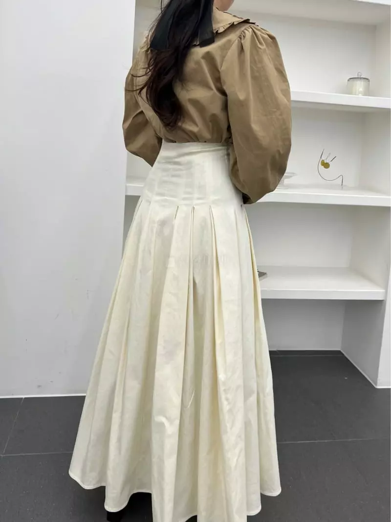 Newtro_Mood - Korean Women Fashion - #womensfashion - Celling Pintuck Skirt - 9