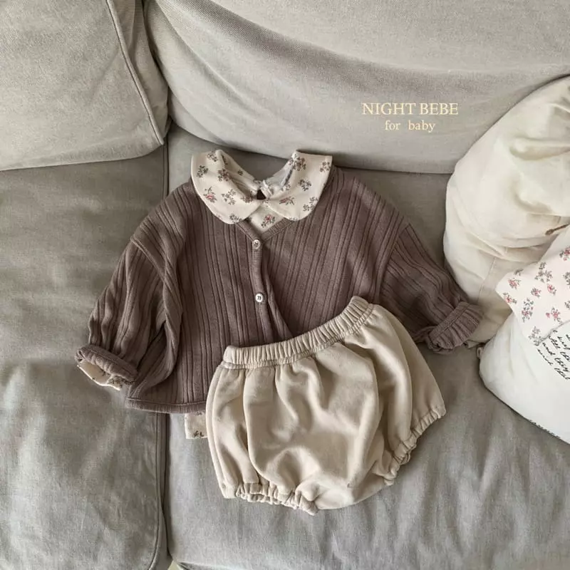 Night Bebe - Korean Baby Fashion - #babyboutique - Autumn Cardigan - 11