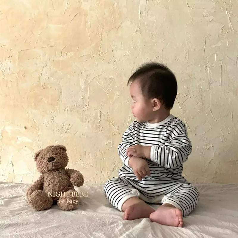 Night Bebe - Korean Baby Fashion - #babyclothing - Strieps Bodysuit - 3