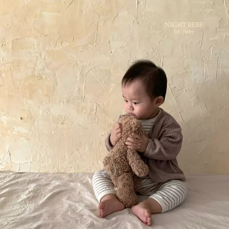 Night Bebe - Korean Baby Fashion - #babyfever - Strieps Bodysuit - 5
