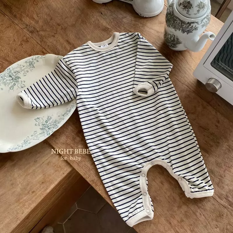 Night Bebe - Korean Baby Fashion - #babylifestyle - Strieps Bodysuit - 7