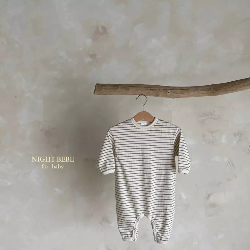 Night Bebe - Korean Baby Fashion - #babyoninstagram - Strieps Bodysuit - 8