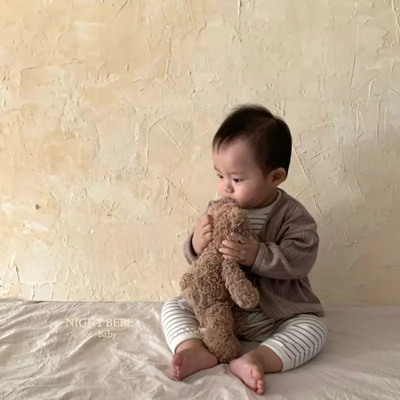 Night Bebe - Korean Baby Fashion - #babyoninstagram - Autumn Cardigan - 3
