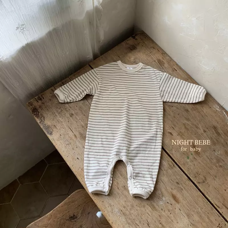 Night Bebe - Korean Baby Fashion - #babyootd - Strieps Bodysuit - 9