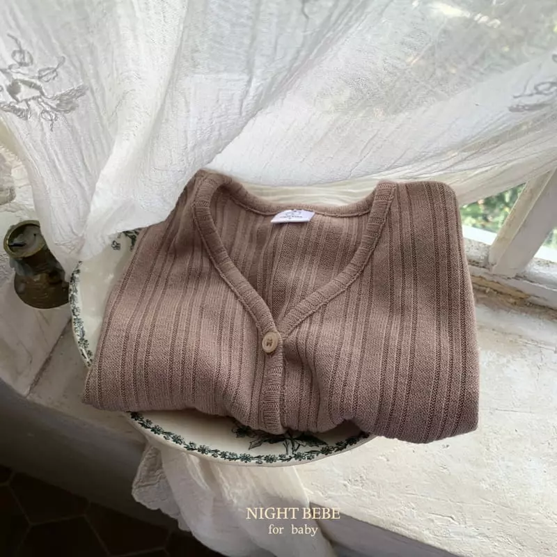 Night Bebe - Korean Baby Fashion - #babyoninstagram - Autumn Cardigan - 4