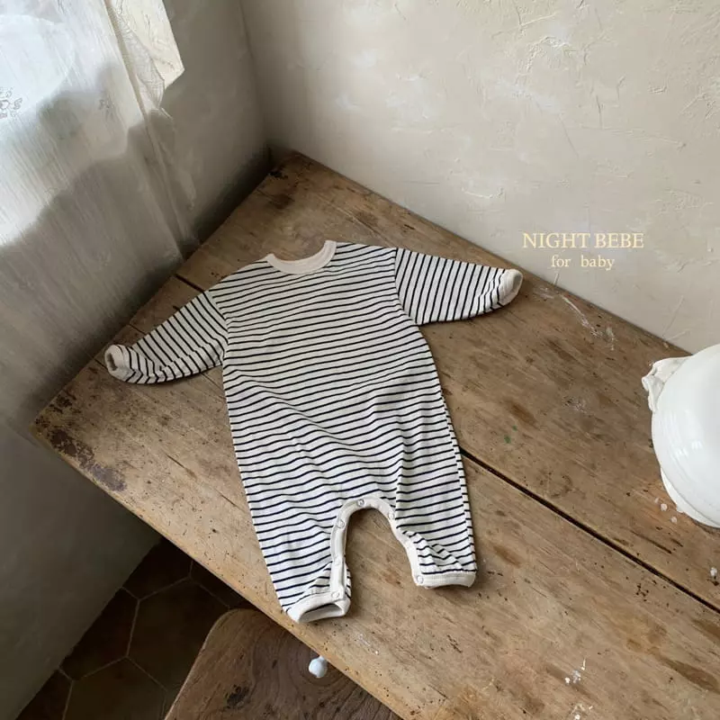 Night Bebe - Korean Baby Fashion - #babyoutfit - Strieps Bodysuit - 10