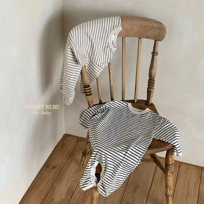 Night Bebe - Korean Baby Fashion - #babyoutfit - Strieps Bodysuit - 11