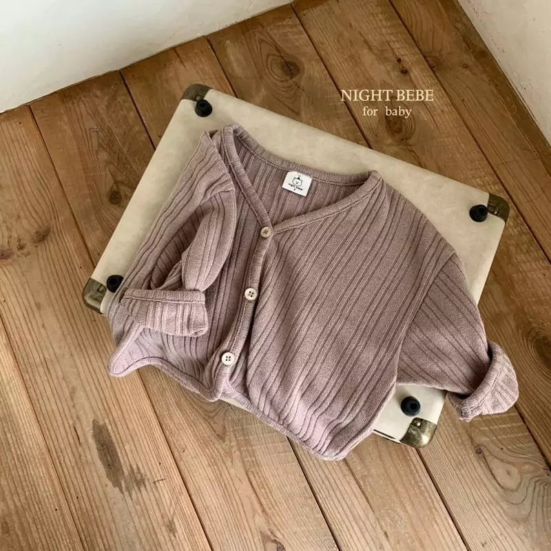 Night Bebe - Korean Baby Fashion - #babyoutfit - Autumn Cardigan - 5