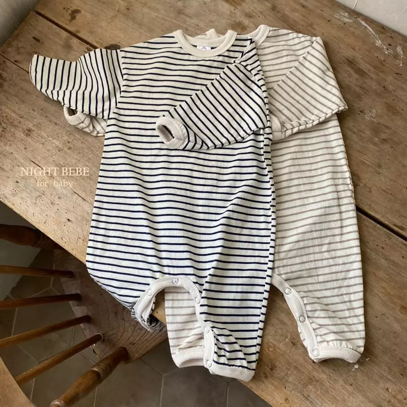 Night Bebe - Korean Baby Fashion - #babywear - Strieps Bodysuit - 12