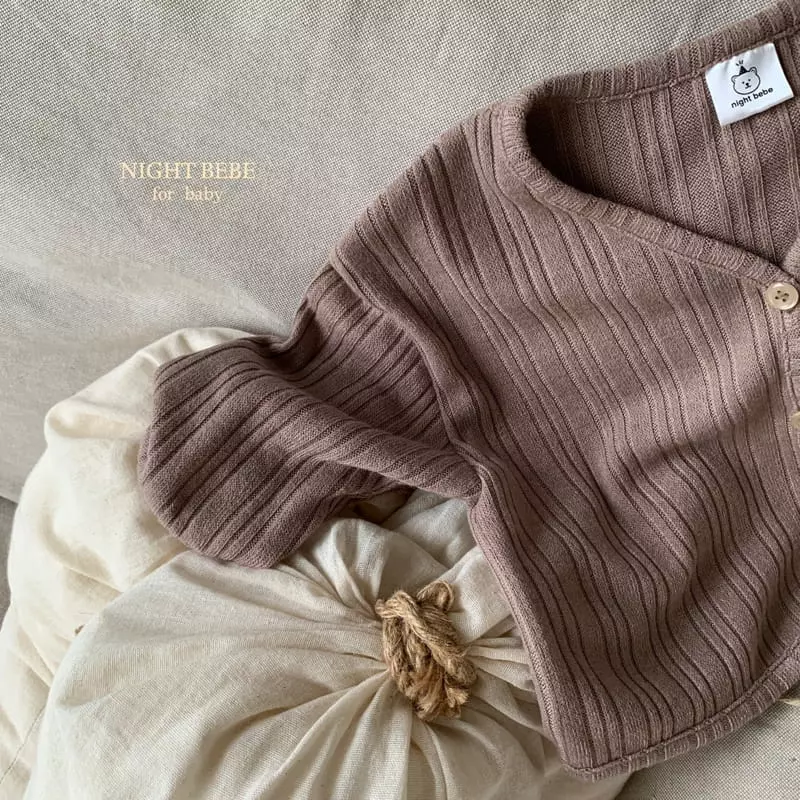Night Bebe - Korean Baby Fashion - #onlinebabyboutique - Autumn Cardigan - 8