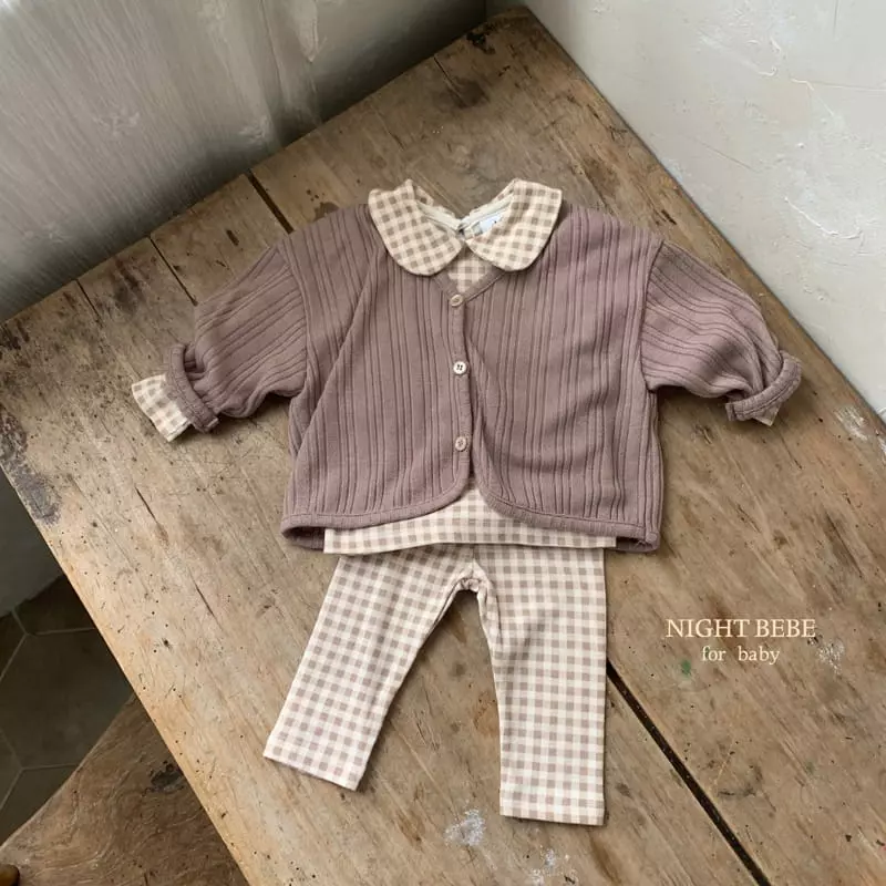 Night Bebe - Korean Baby Fashion - #onlinebabyshop - Autumn Cardigan - 9