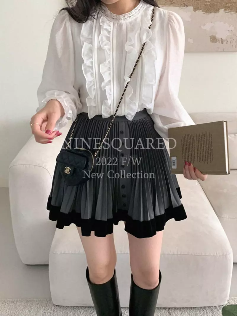 Ninesquared - Korean Women Fashion - #momslook - Huminh Blouse - 6