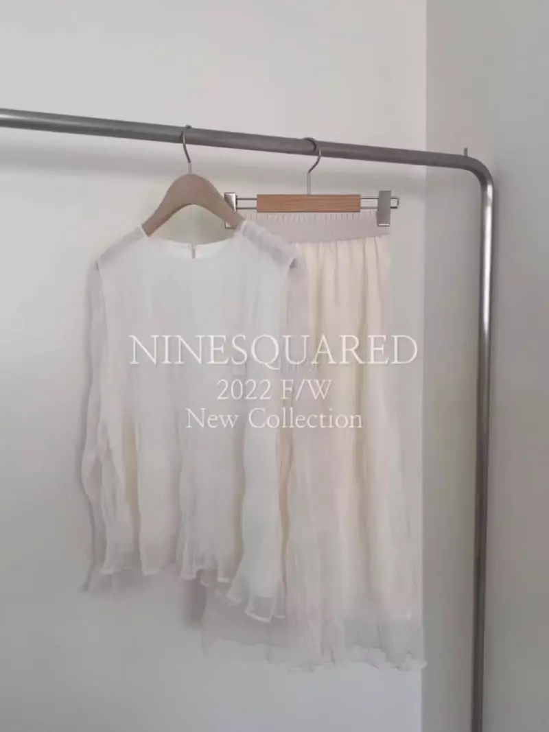 Ninesquared - Korean Women Fashion - #momslook - Plare Skirt - 5