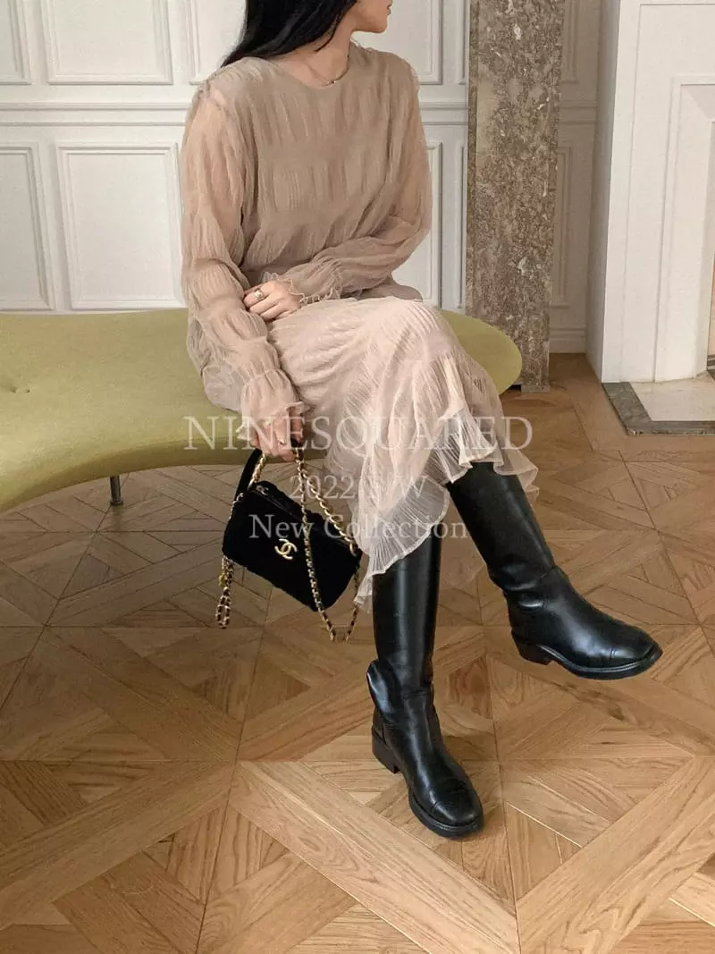 Ninesquared - Korean Women Fashion - #momslook - Plare Skirt - 7
