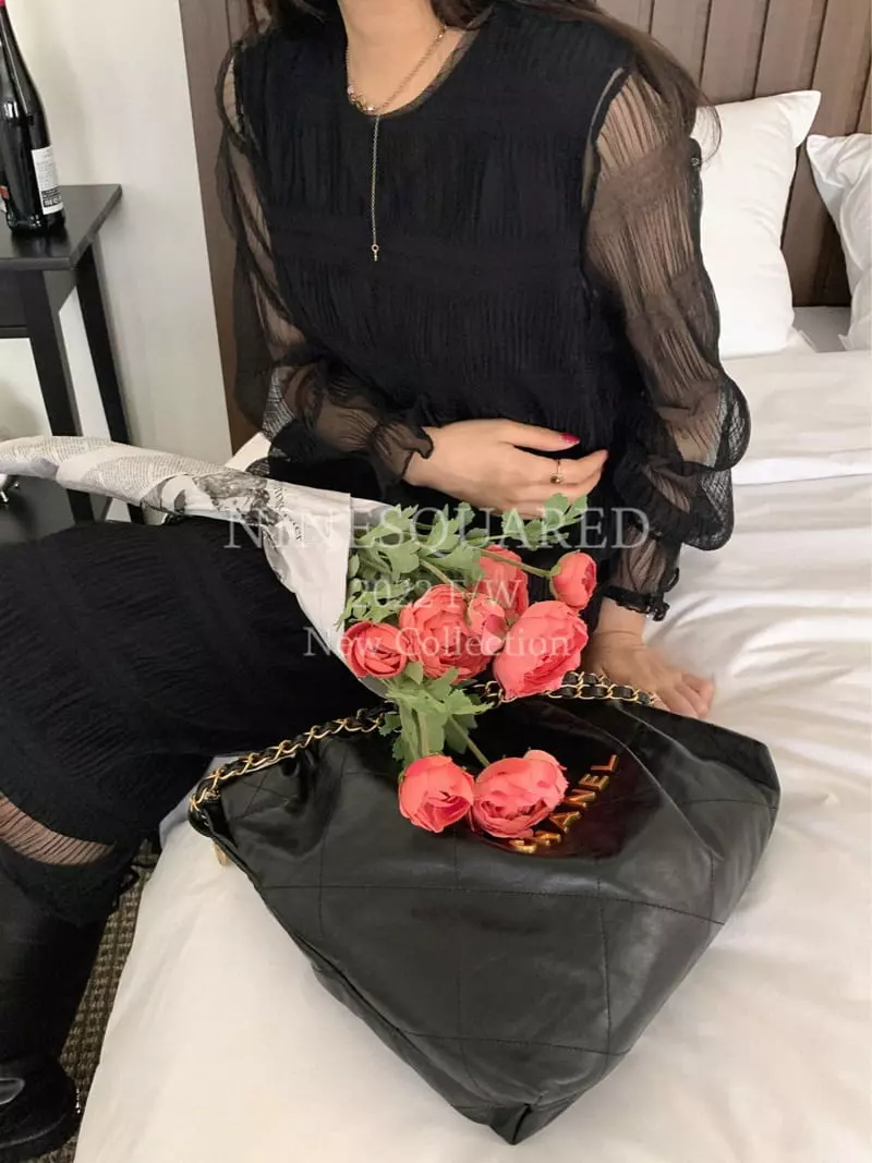 Ninesquared - Korean Women Fashion - #momslook - Plare Blouse - 2