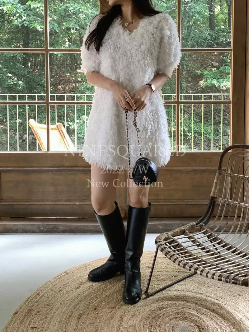Ninesquared - Korean Women Fashion - #momslook - Powder One-piece - 9
