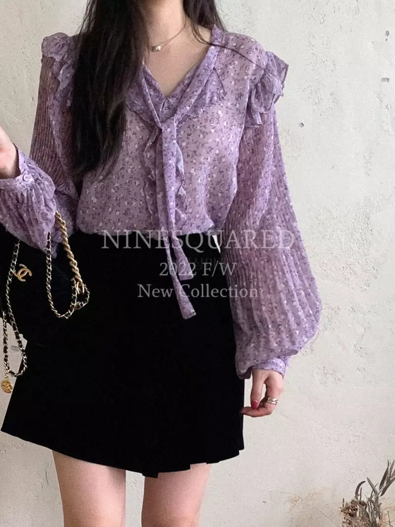 Ninesquared - Korean Women Fashion - #momslook - Croni Blouse - 6