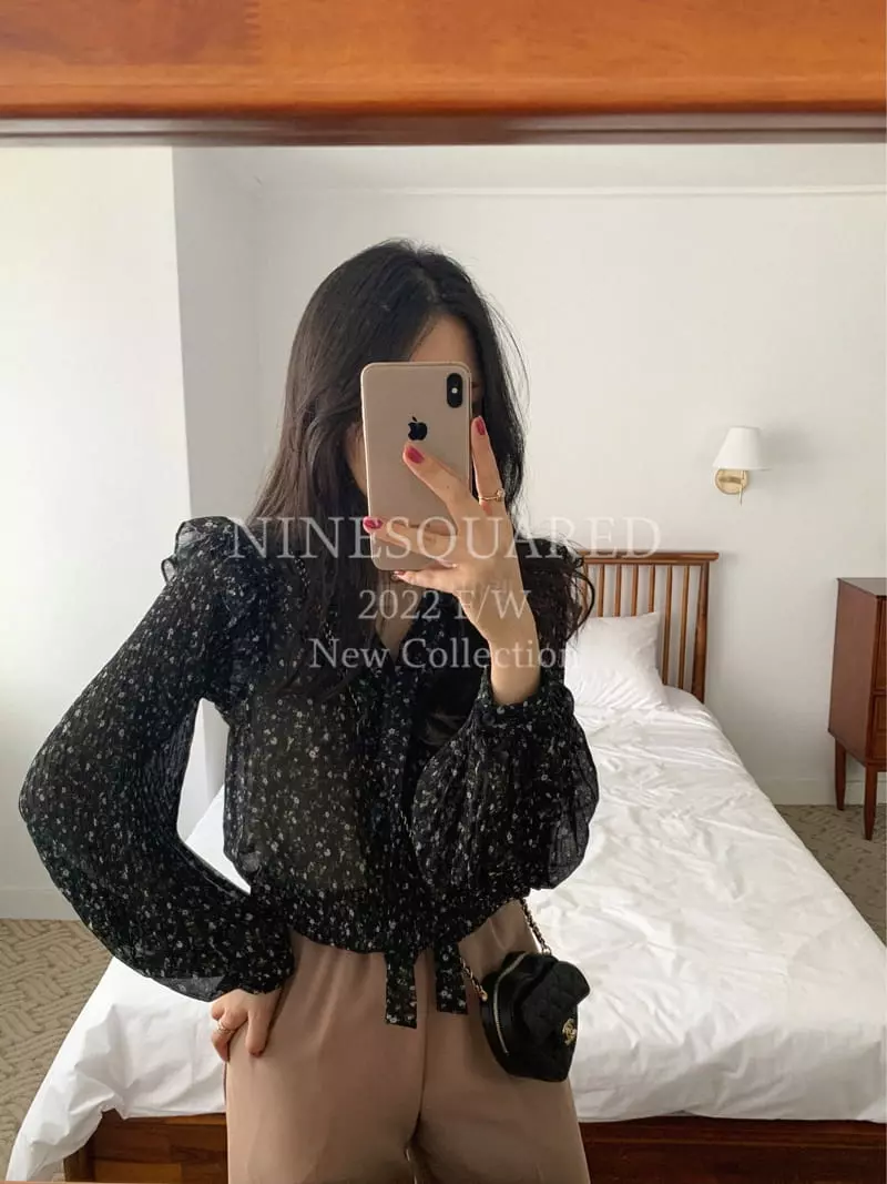 Ninesquared - Korean Women Fashion - #momslook - Croni Blouse - 8