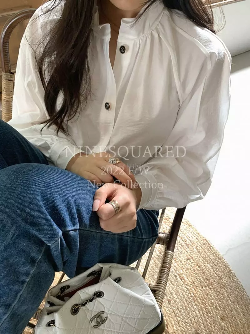 Ninesquared - Korean Women Fashion - #momslook - Esder Blouse - 6