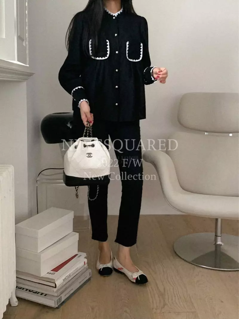 Ninesquared - Korean Women Fashion - #momslook - Shopia Blouse - 12