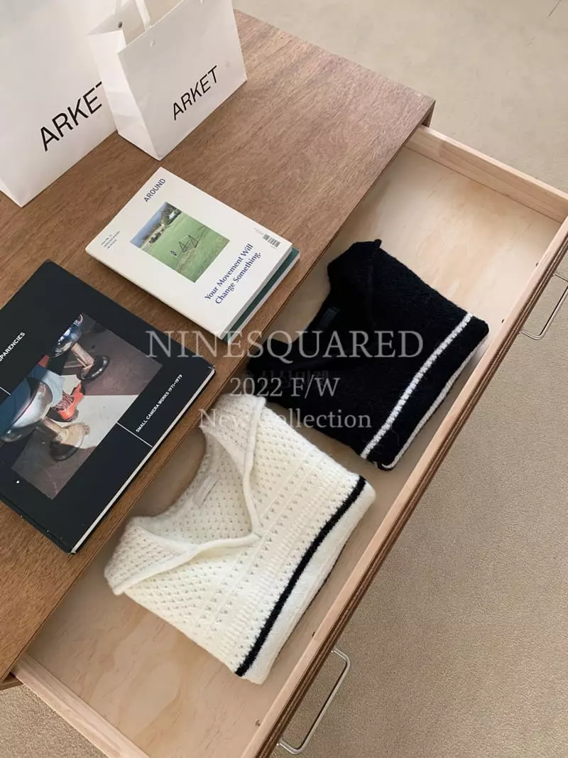 Ninesquared - Korean Women Fashion - #momslook - Save Knit Tee