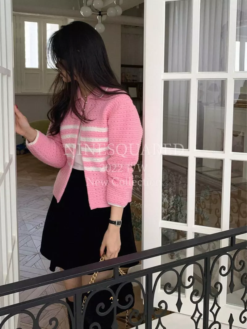 Ninesquared - Korean Women Fashion - #momslook - Benet Knit Tee - 12