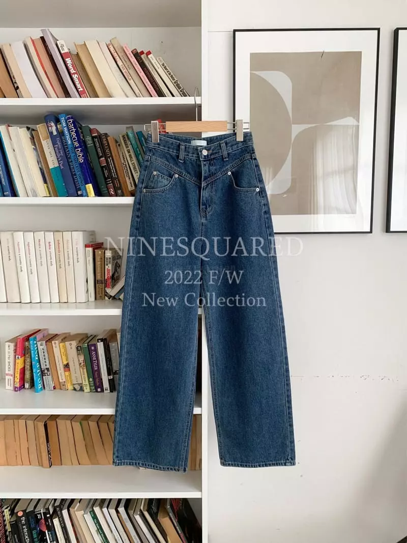 Ninesquared - Korean Women Fashion - #momslook - V Jeans - 7