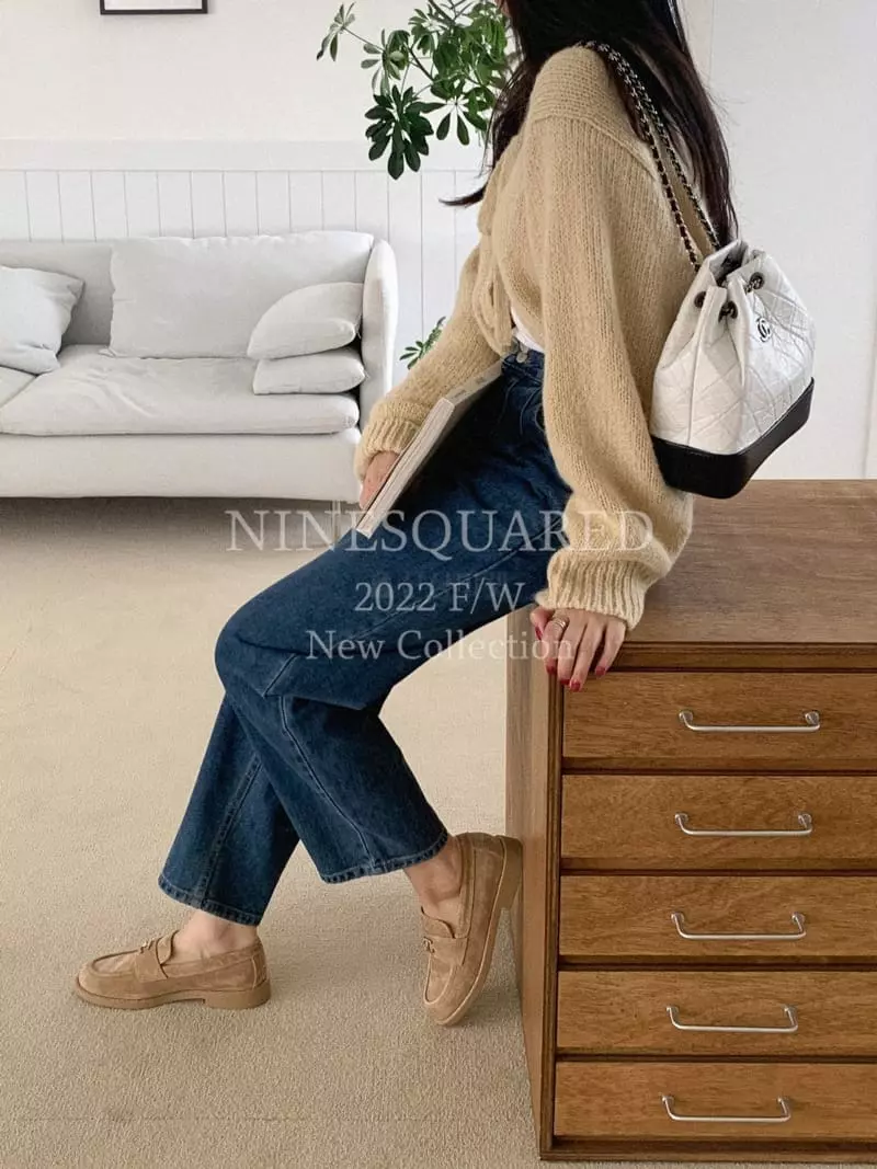 Ninesquared - Korean Women Fashion - #momslook - Bolero Knit Tee - 12