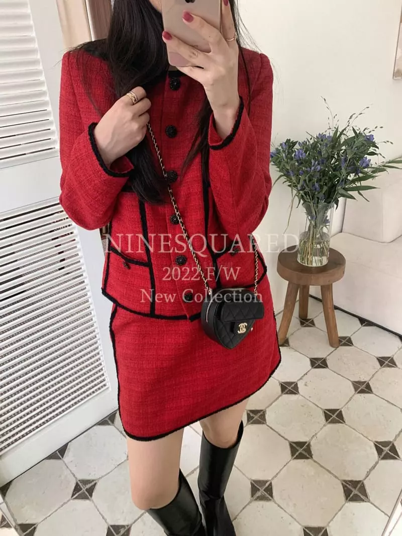 Ninesquared - Korean Women Fashion - #momslook - Berlin Jakcet - 2