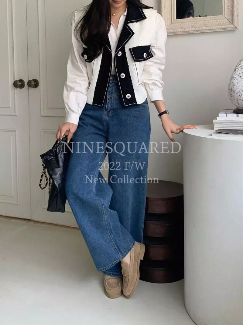 Ninesquared - Korean Women Fashion - #momslook - Mosk Vest - 12