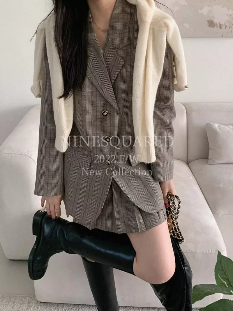 Ninesquared - Korean Women Fashion - #momslook - Maberic Jakcet - 5