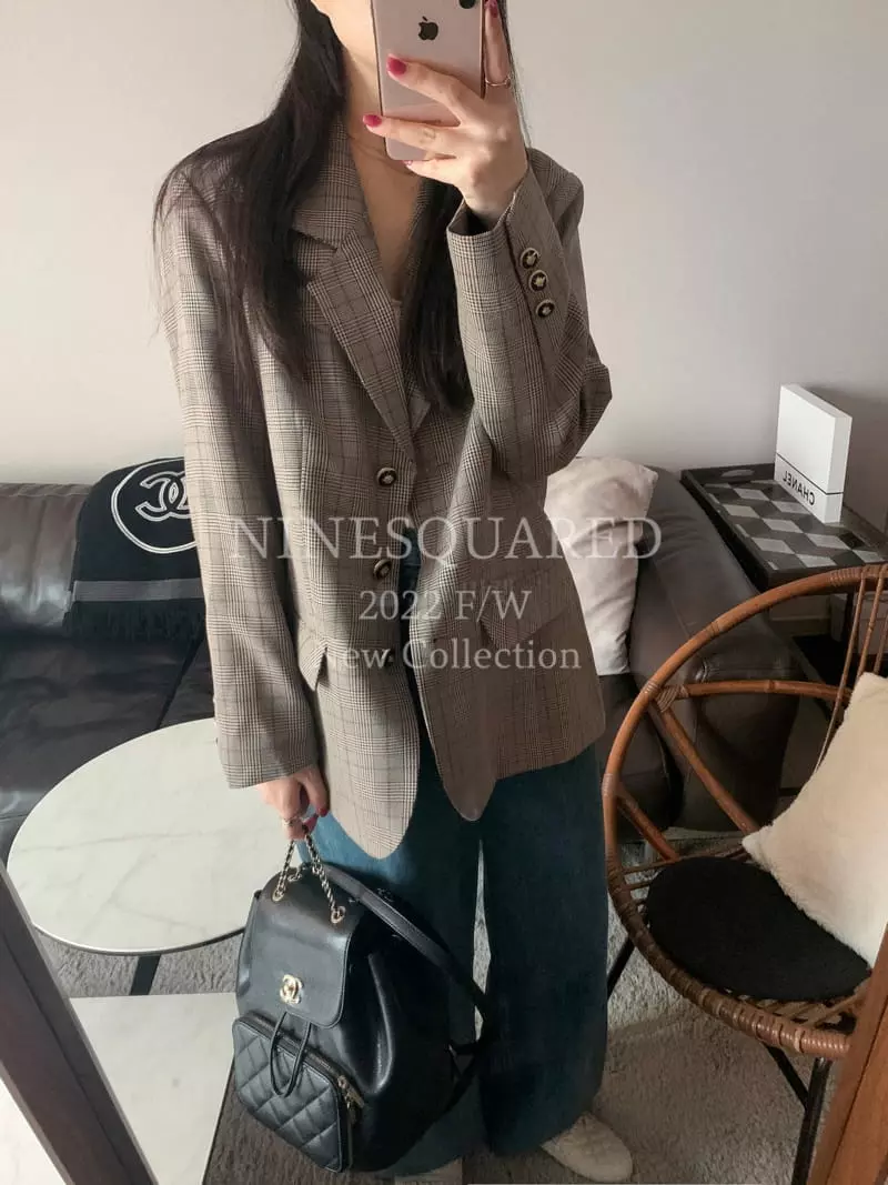 Ninesquared - Korean Women Fashion - #momslook - Maberic Jakcet - 9
