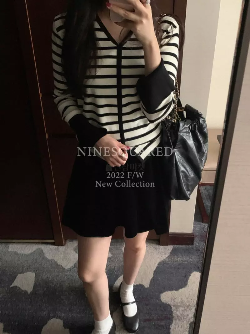 Ninesquared - Korean Women Fashion - #momslook - Liwood Knit Tee - 12