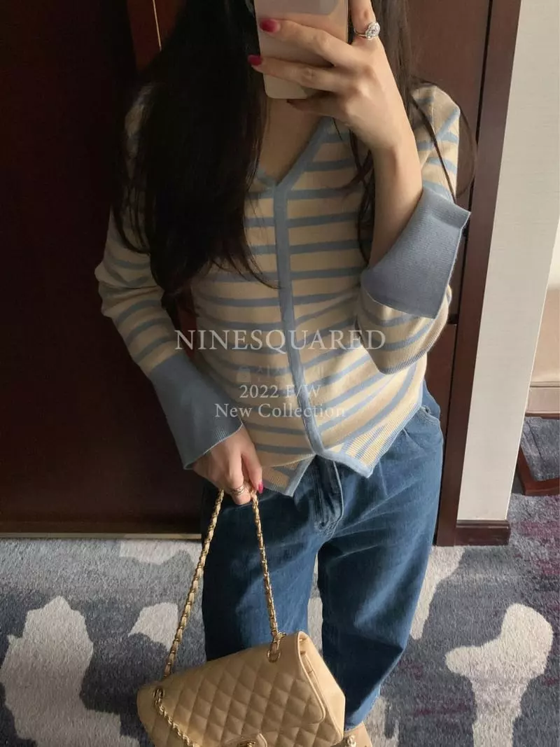 Ninesquared - Korean Women Fashion - #momslook - Liwood Knit Tee - 2
