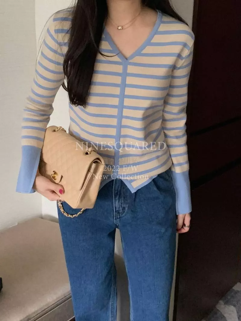Ninesquared - Korean Women Fashion - #womensfashion - Liwood Knit Tee - 4