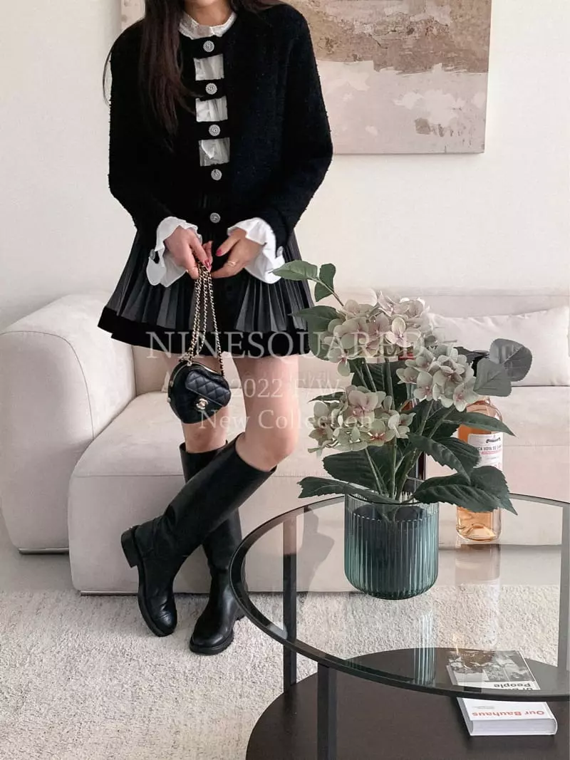 Ninesquared - Korean Women Fashion - #momslook - Re Button Jacket - 9